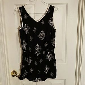 Girl's Size 14 Paper Doll Romper